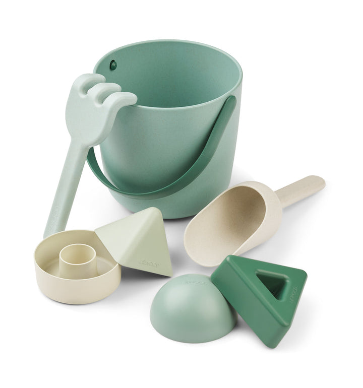 BRENDA BEACH SET PFEFFERMINZE MULTI MIX