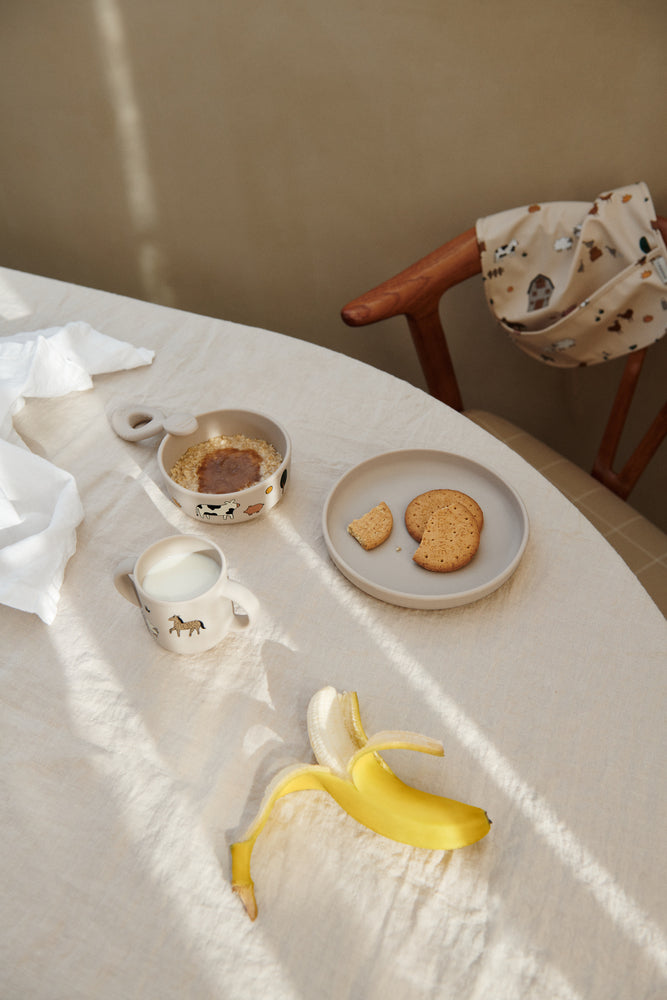 Liewood Vivi Silikongeschirr Pfirsich / Sand