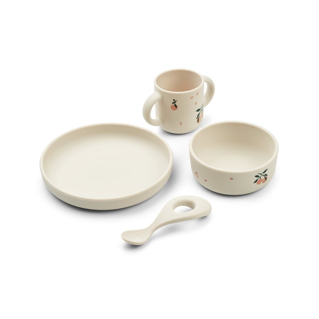 Liewood Vivi Silikongeschirr Pfirsich / Sand