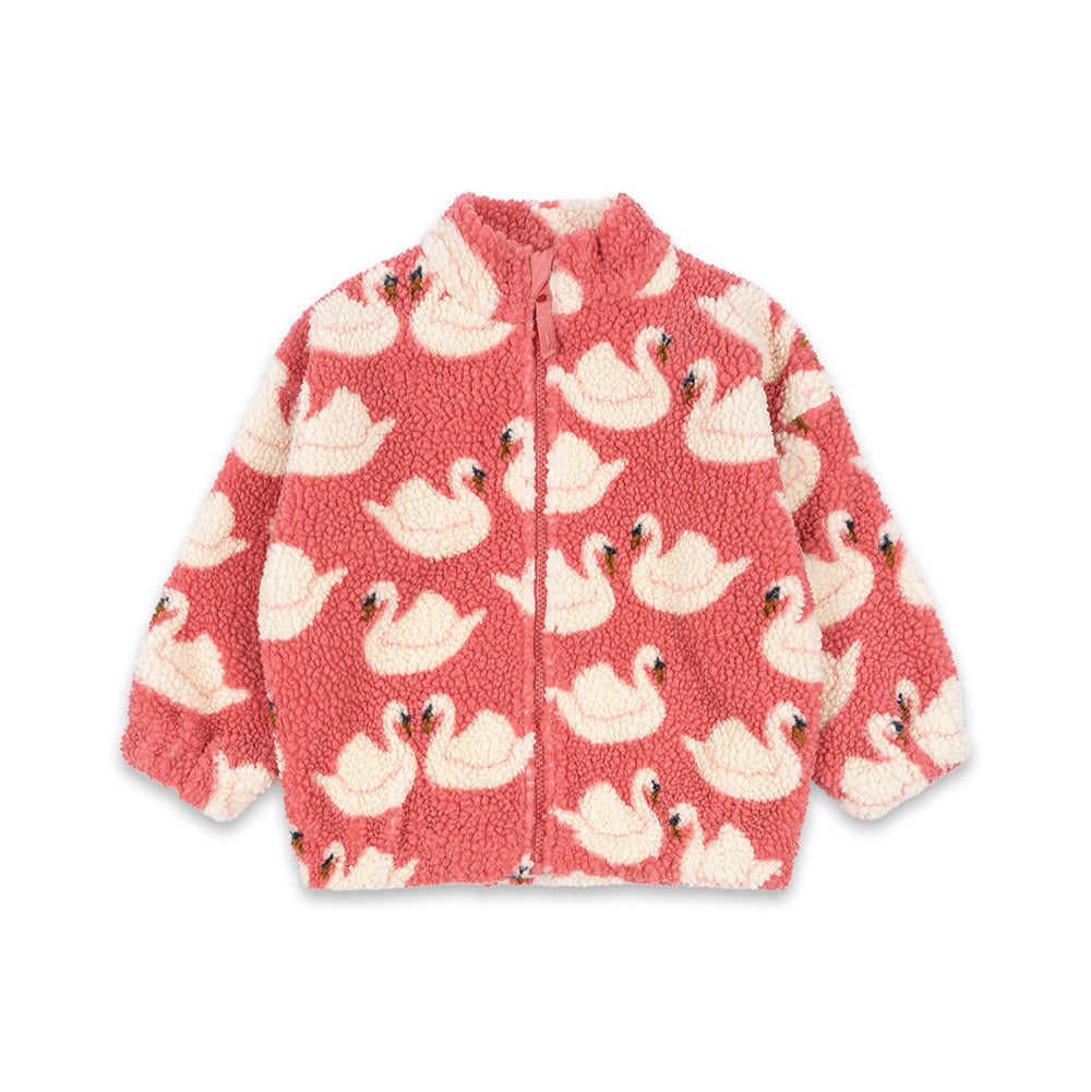 Konges slojd] Jody Teddy Jacket GRS - Swan Candy – Happy little attic