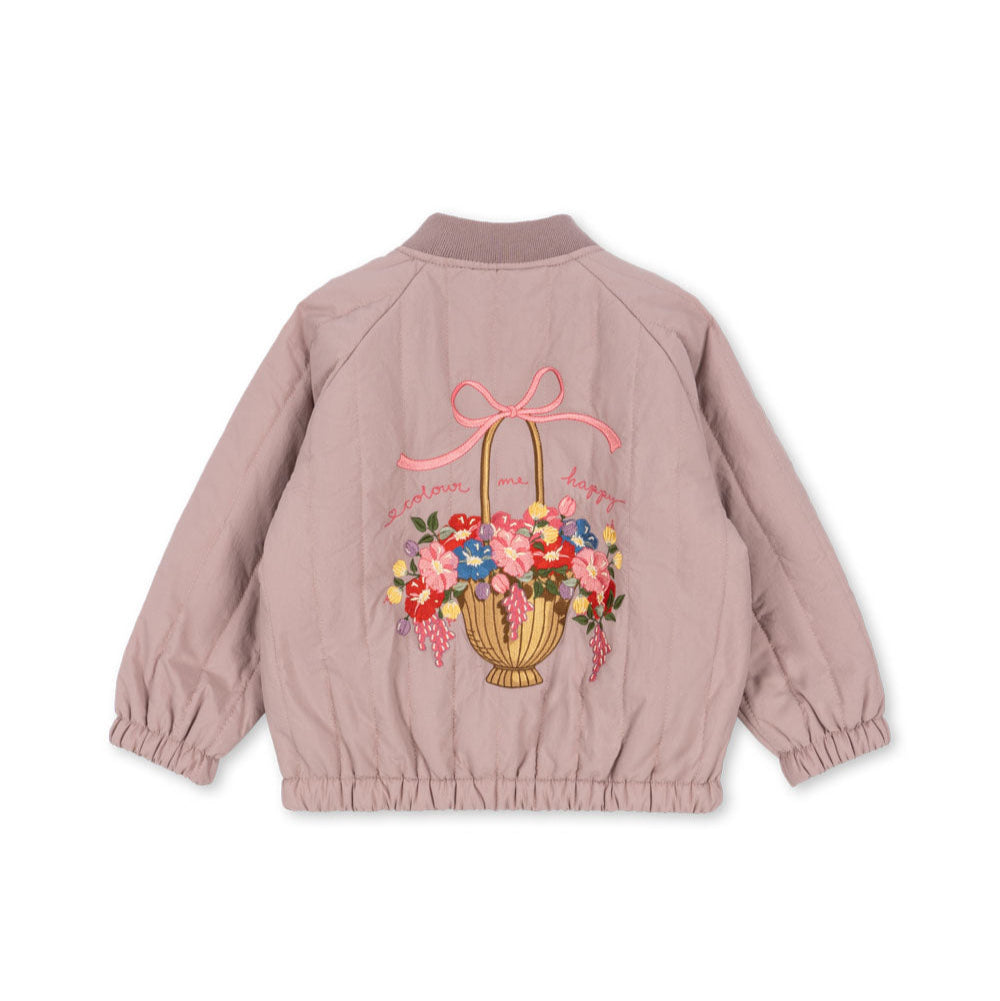 Konges Sløjd - Juno Bomber Jacket Ks103484 - Raspberry Wine