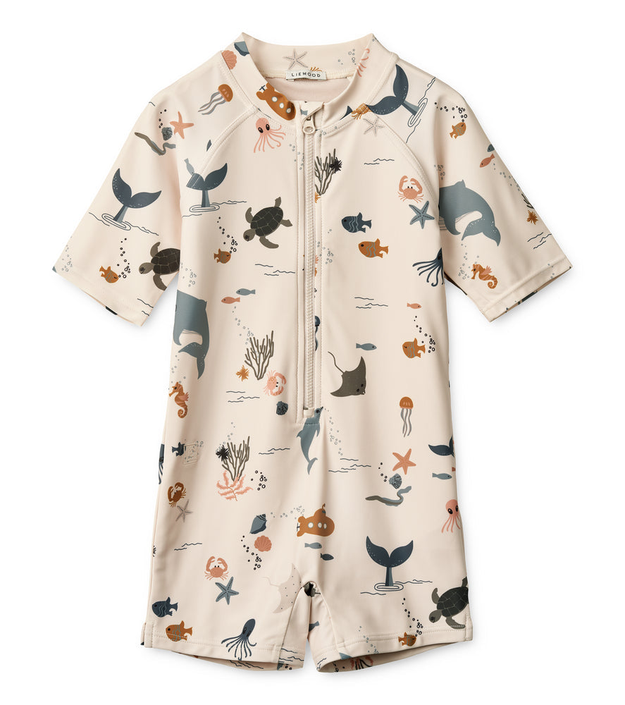 MAX SWIM JUMPSUIT MEERESKREBS / SANDY