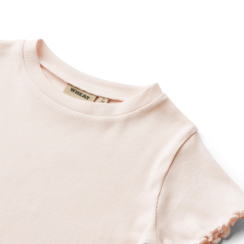 [Wheat] T-Shirt S/S Irene - Soft Rose