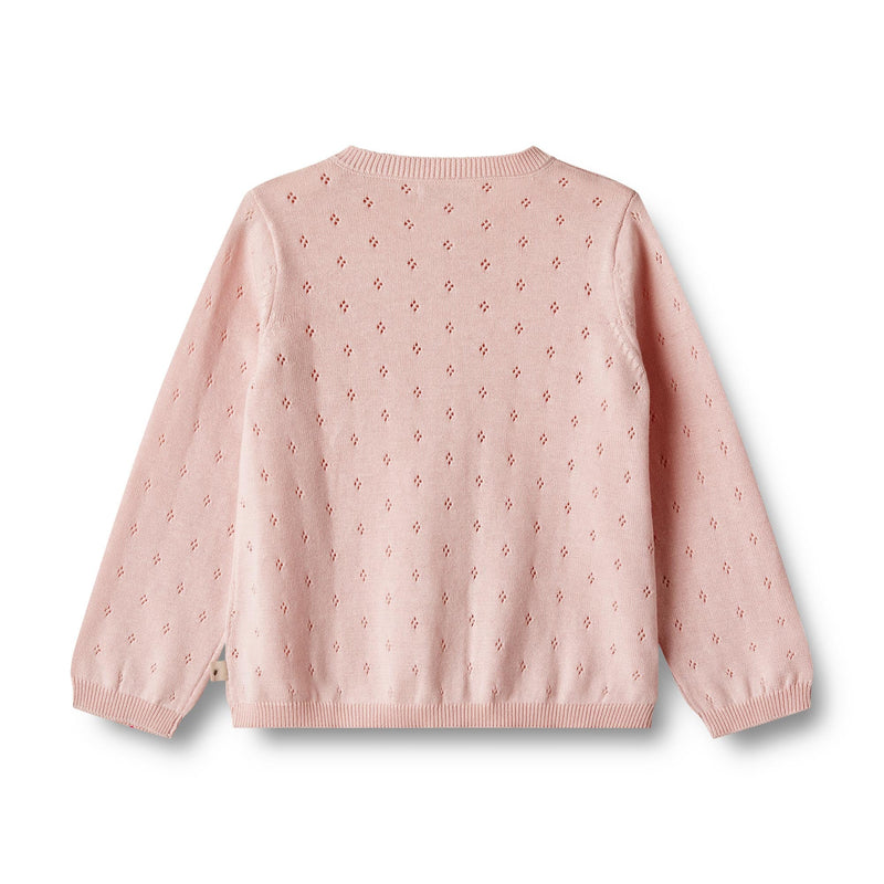 [Weizen] Strickjacke Maia - Rose Ballet