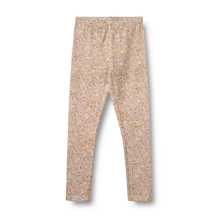 [Wheat] 2 Leggings Jules - Lilac Flower Meadow
