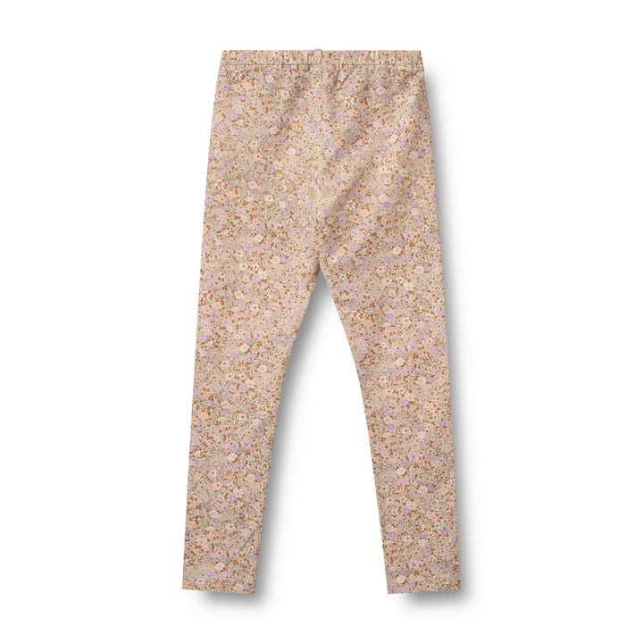 [Wheat] 2 Leggings Jules - Lilac Flower Meadow