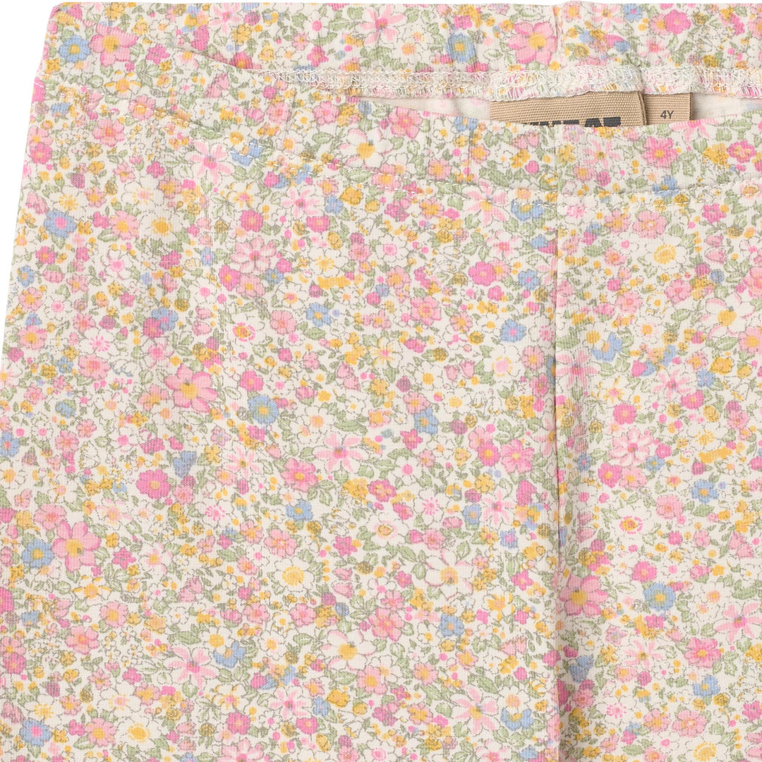[Wheat] Bike Shorts Anne - Blush Flower Meadow