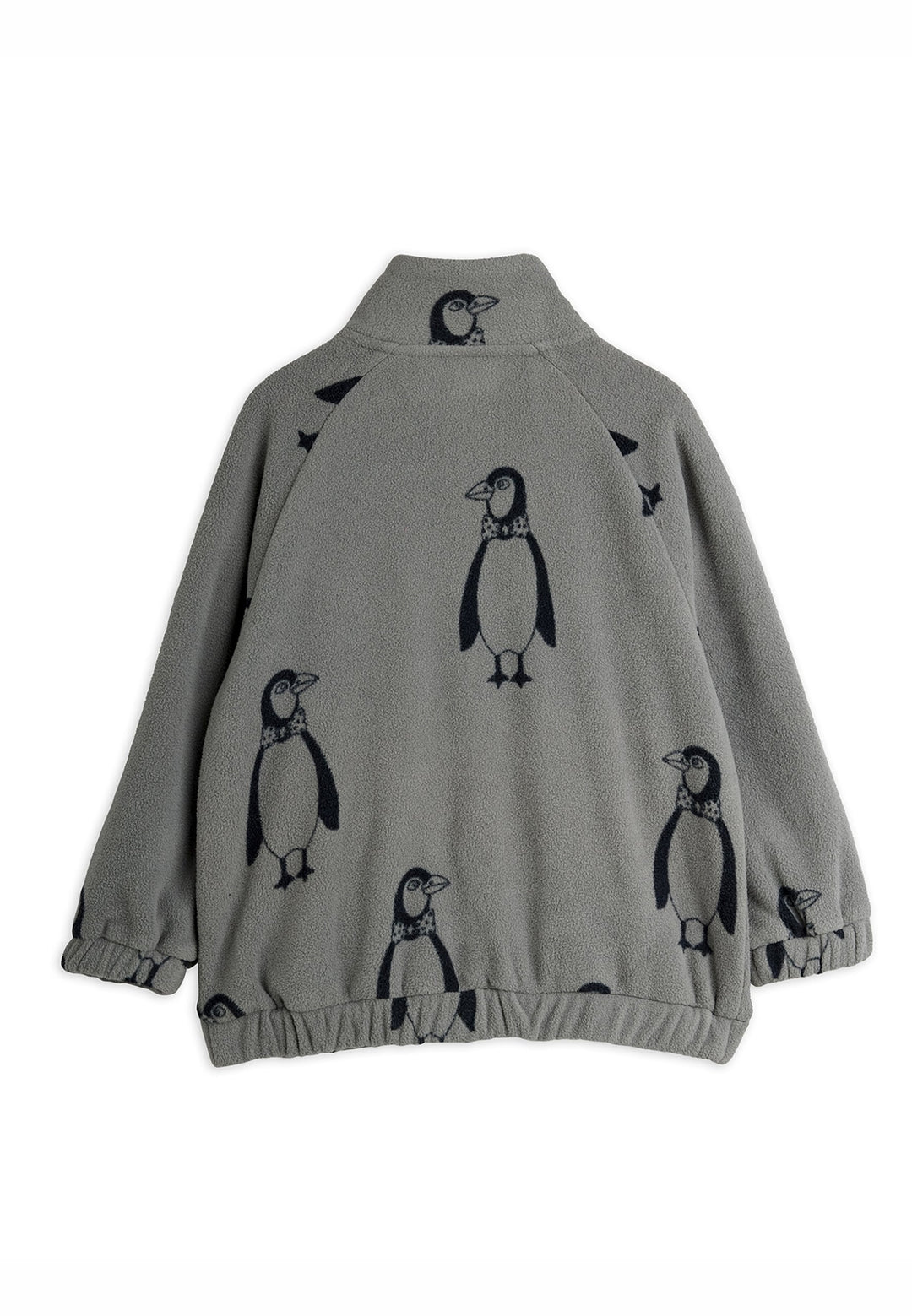 [Mini Rodini] Penguin Fleece Jacket- Grey