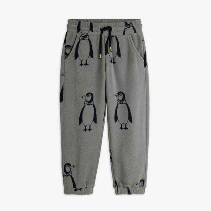 [Mini Rodini] Penguin Fleece Pants - Grey