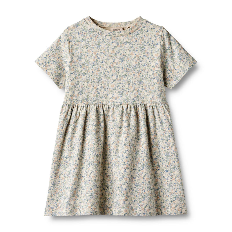 [Wheat] Jersey Dress S/S Anna - Sandshell