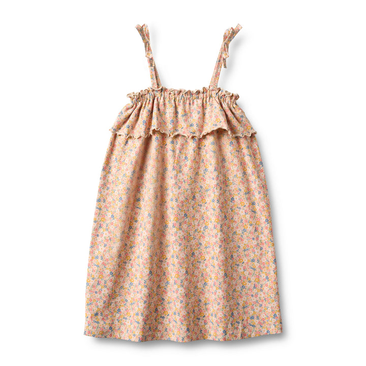 [Wheat] Jersey Dress Anine - Multi Flowers