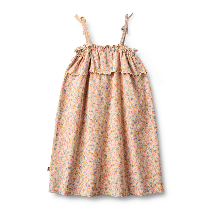 [Wheat] Jersey Dress Anine - Multi Flowers