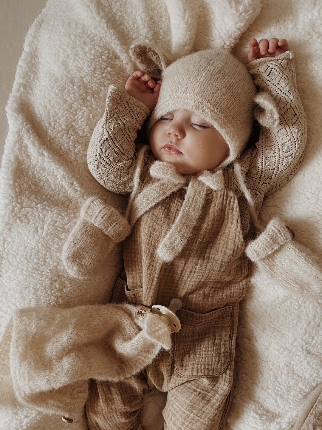 [Gang of Kids] Fairy Hat Alpaca & Silk - Cream