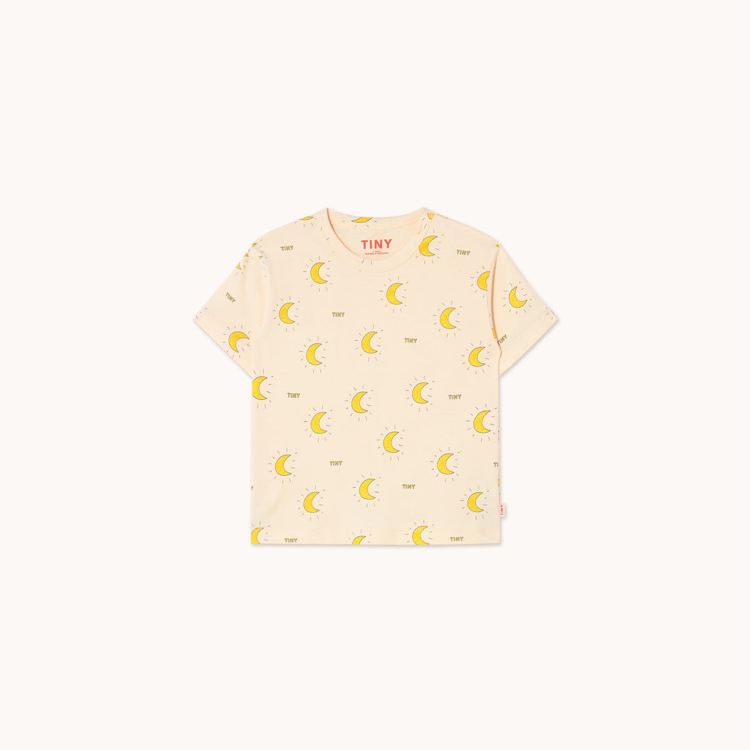[TINYCOTTONS] Midnight Sun Tee - Light Cream
