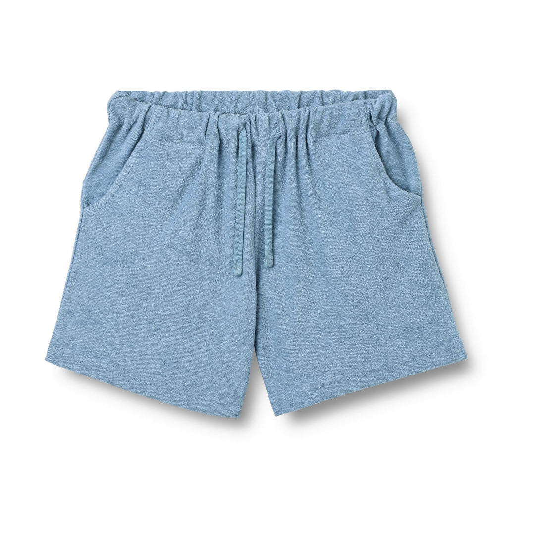 [Wheat]Set Polo S/S & Shorts Marlo - Faded Denim