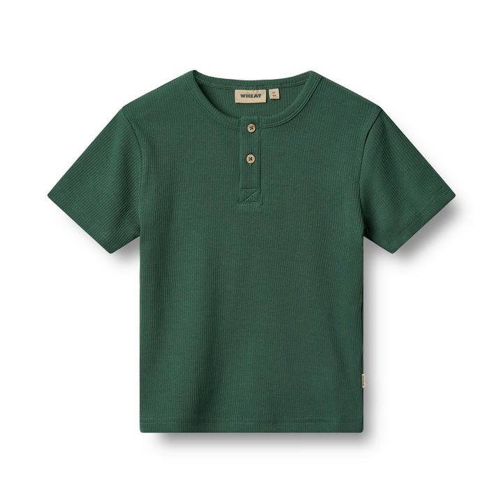 [Wheat] T-Shirt S/S Lumi - Green