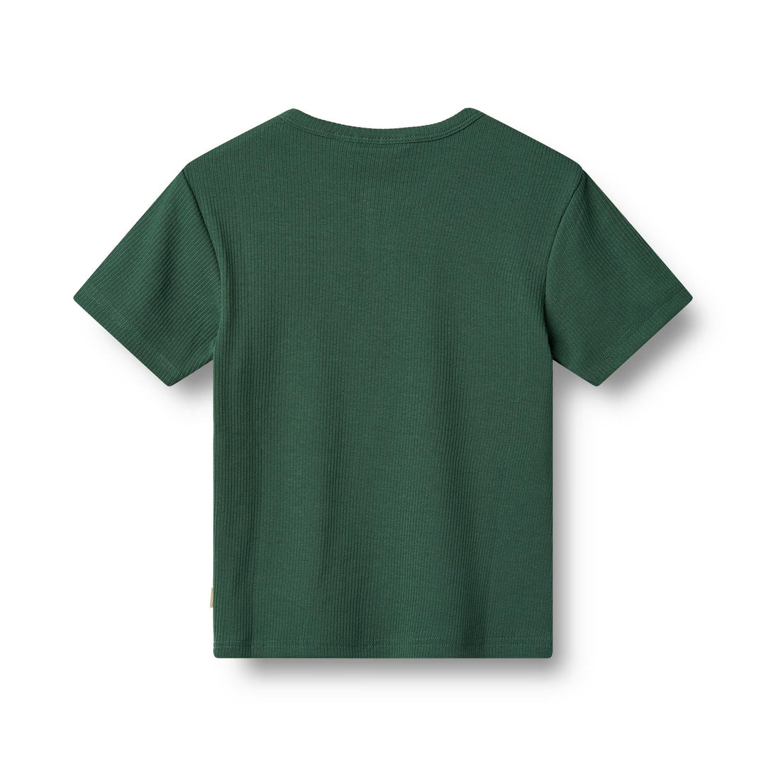 [Wheat] T-Shirt S/S Lumi - Green