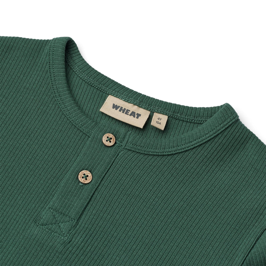 [Wheat] T-Shirt S/S Lumi - Green