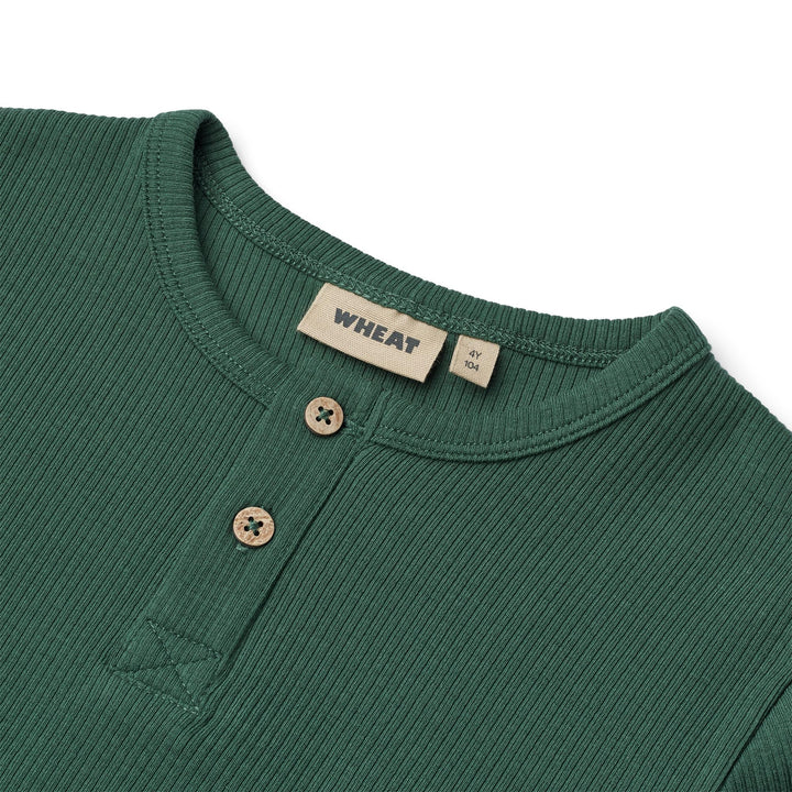 [Wheat] T-Shirt S/S Lumi - Green
