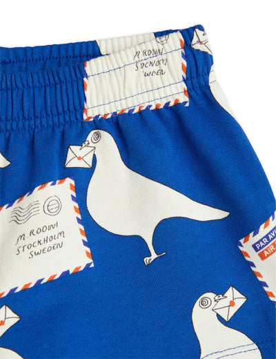 [Mini Rodini] Pigeons Aop Sweatshorts