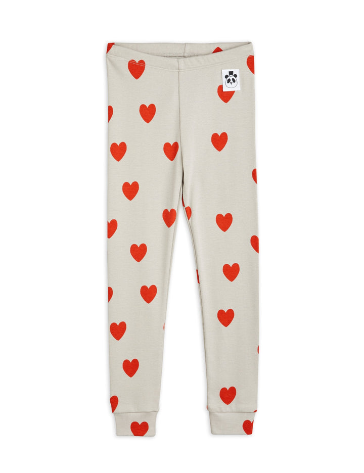 [Mini Rodini] Leggings mit Herzen Grau