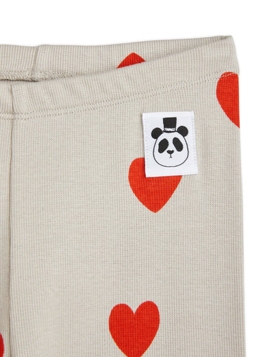 [Mini Rodini] Hearts Leggings Grey