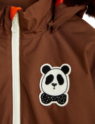 [Mini Rodini] Panda Skijacke Braun 