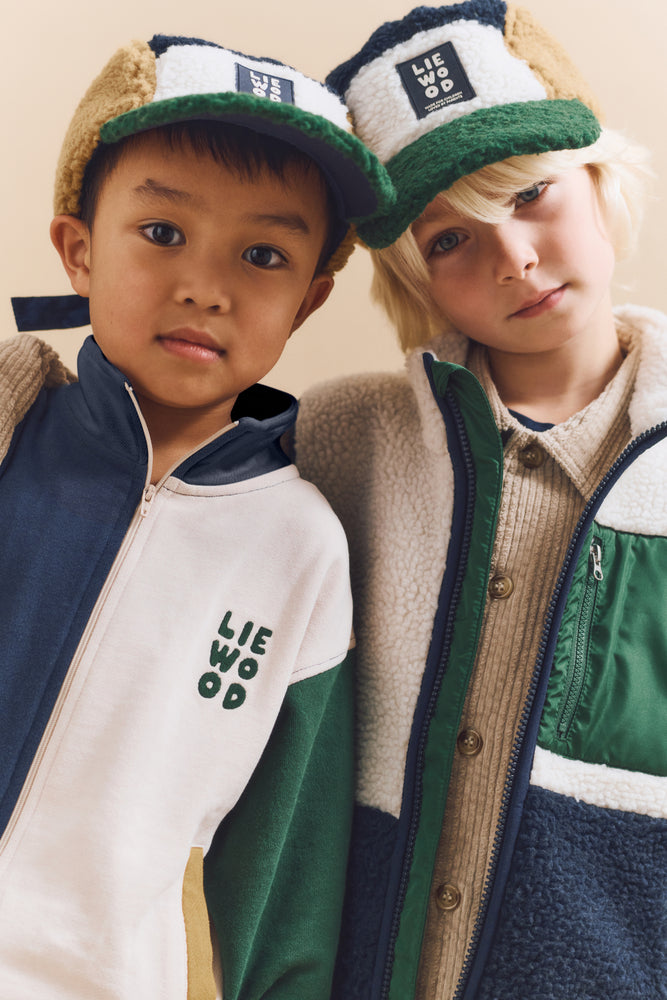 [Liewood] Rory Pile Cap - Classic navy multi mix