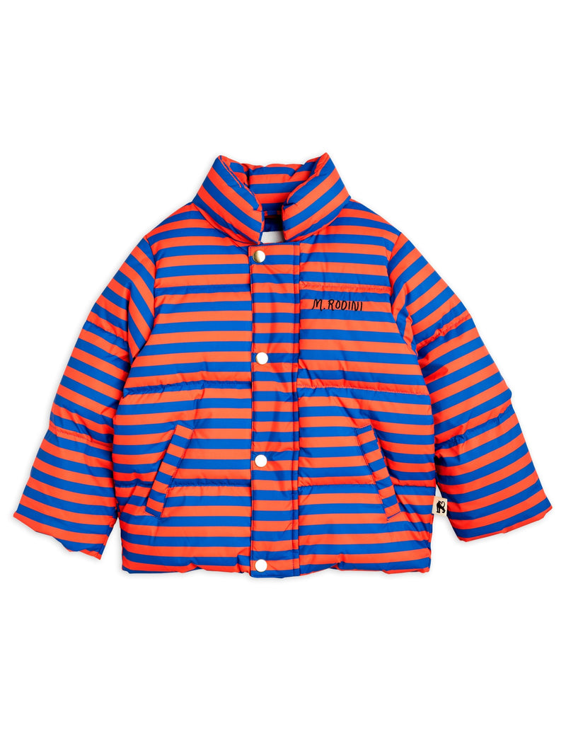 [Mini Rodini] Stripe Aop City Puffer Jacket