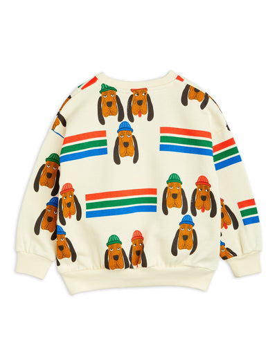 [Mini Rodini] Sweatshirt mit Rundhalsausschnitt und Bluthund