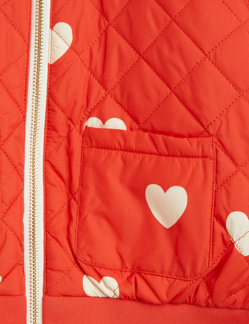 [Mini Rodini] Hearts Baseball Jacket