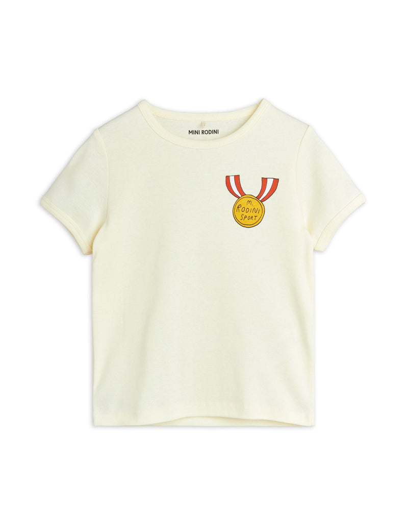 [Mini Rodini] Medal Sp Ss T-Shirt - Weiß 