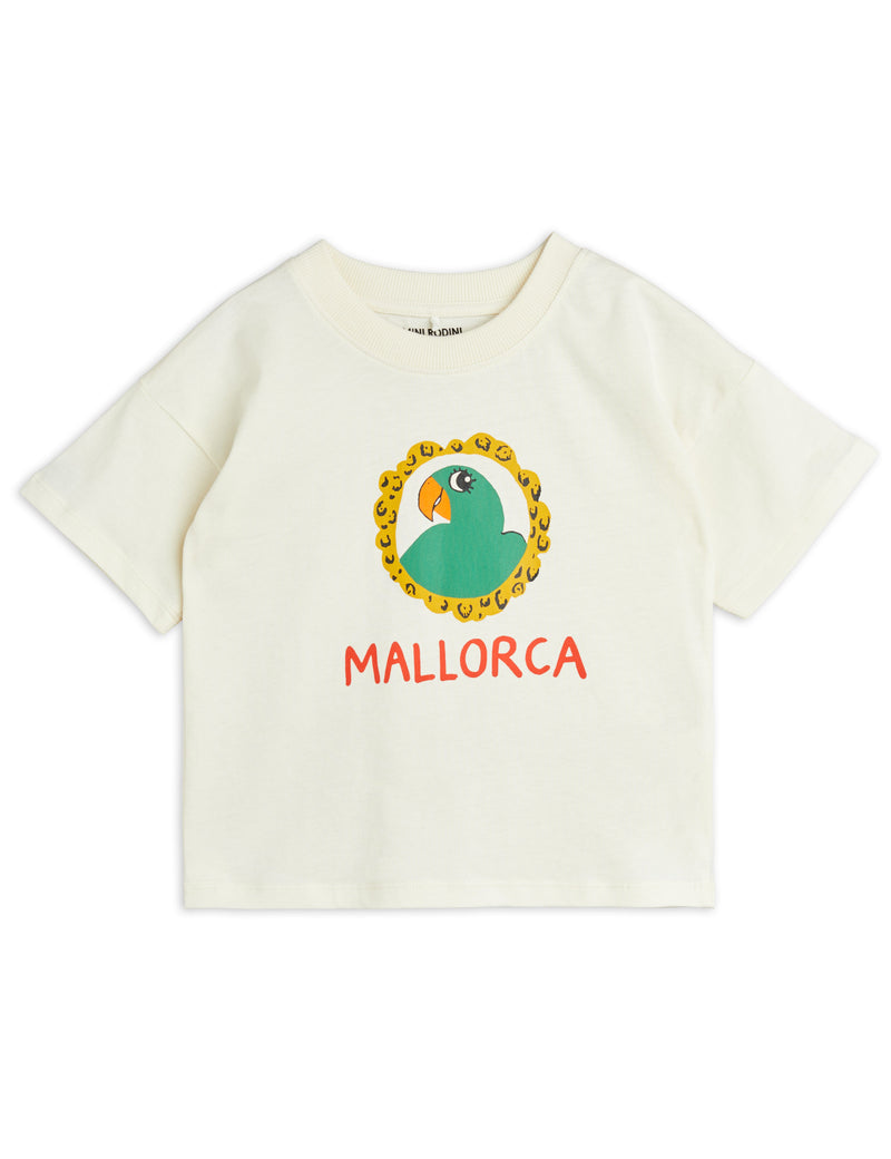 [Mini Rodini] Parrot Sp Ss T-Shirt – Offwhite