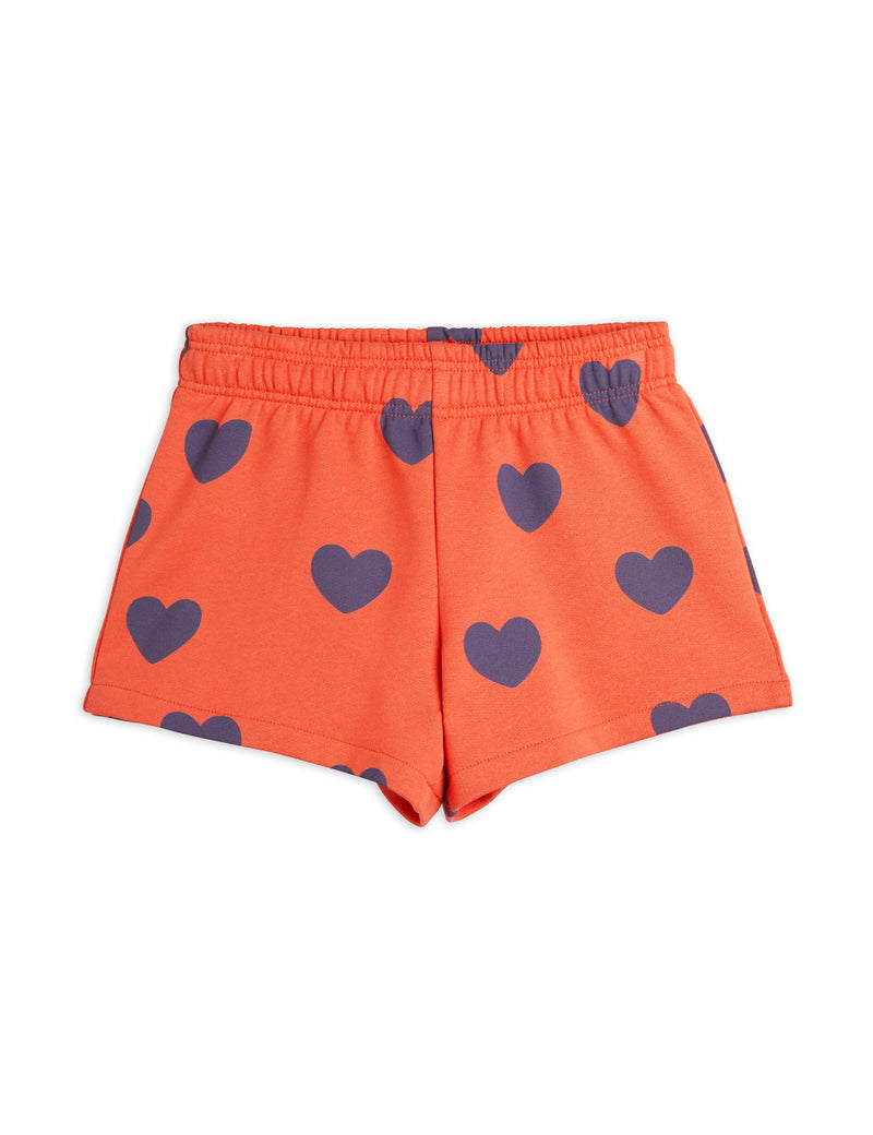 [Mini Rodini] Hearts Aop Sweatshorts - Rot