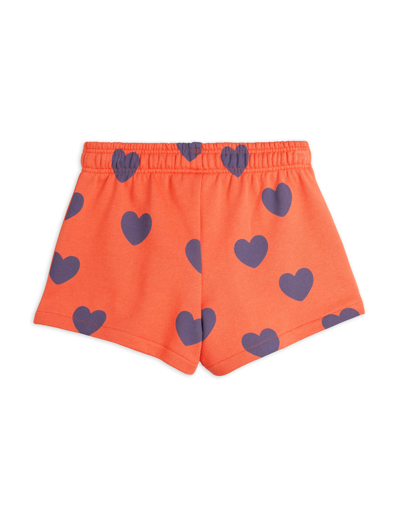 [Mini Rodini] Hearts Aop Sweatshorts - Rot