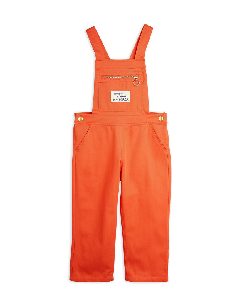 [Mini Rodini] Latzhose mit Mallorca-Patch - Rot