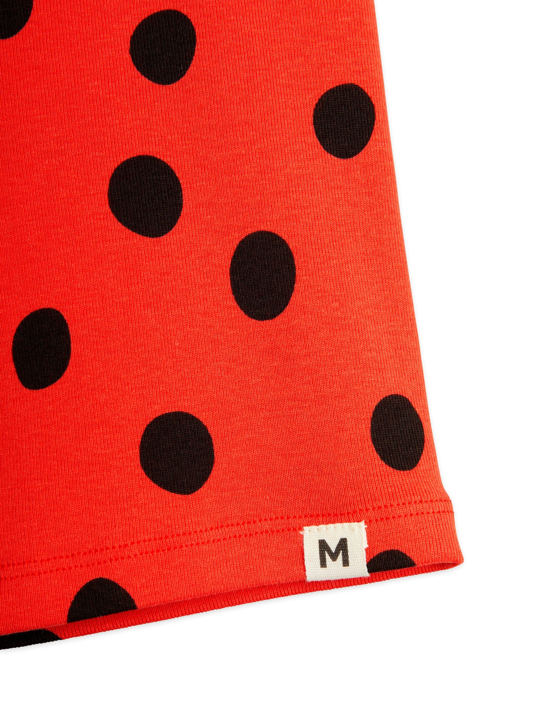 [Mini Rodini] Dots Aop Bike Shorts - Red