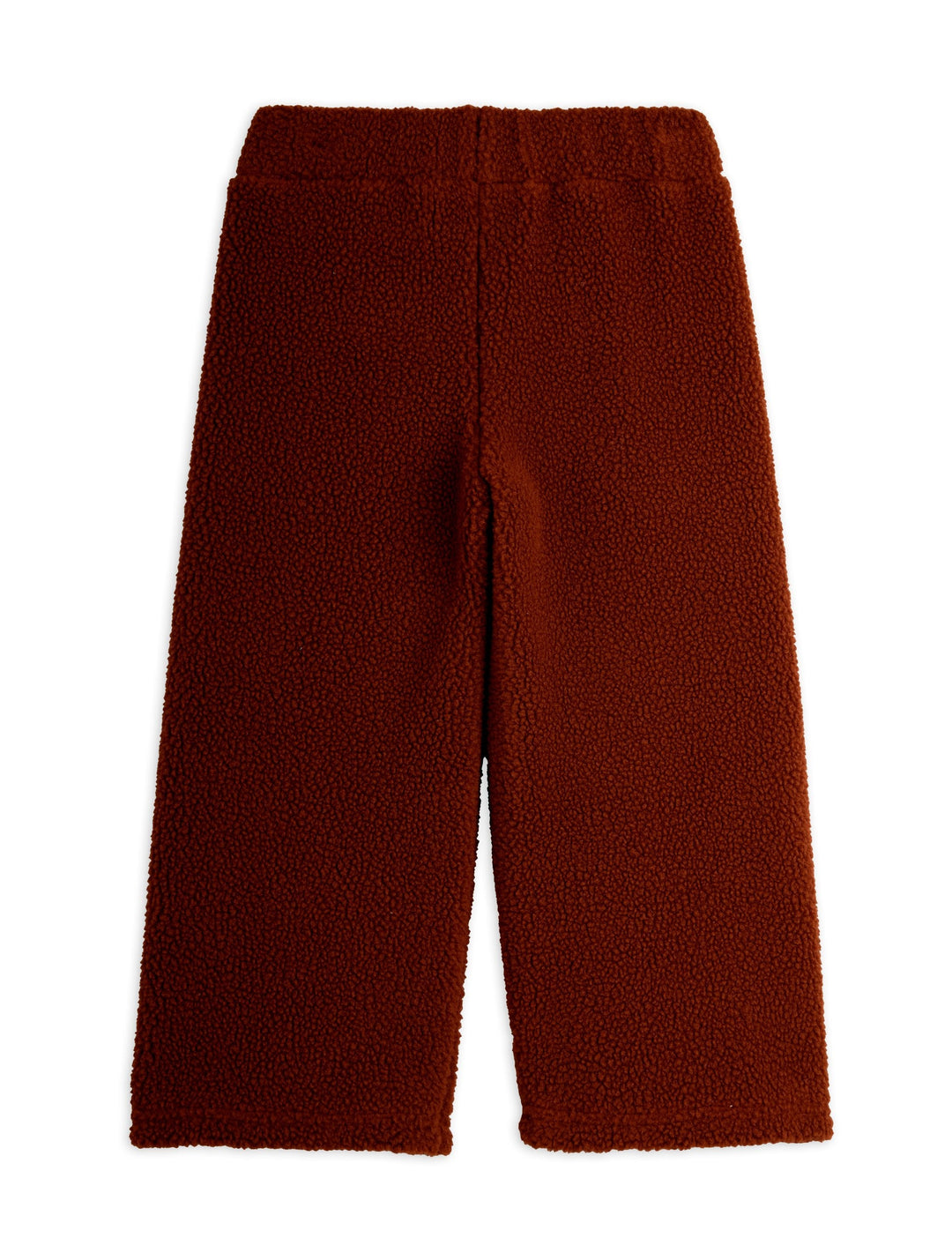[Mini Rodini] Bear emb pile trousers -Brown