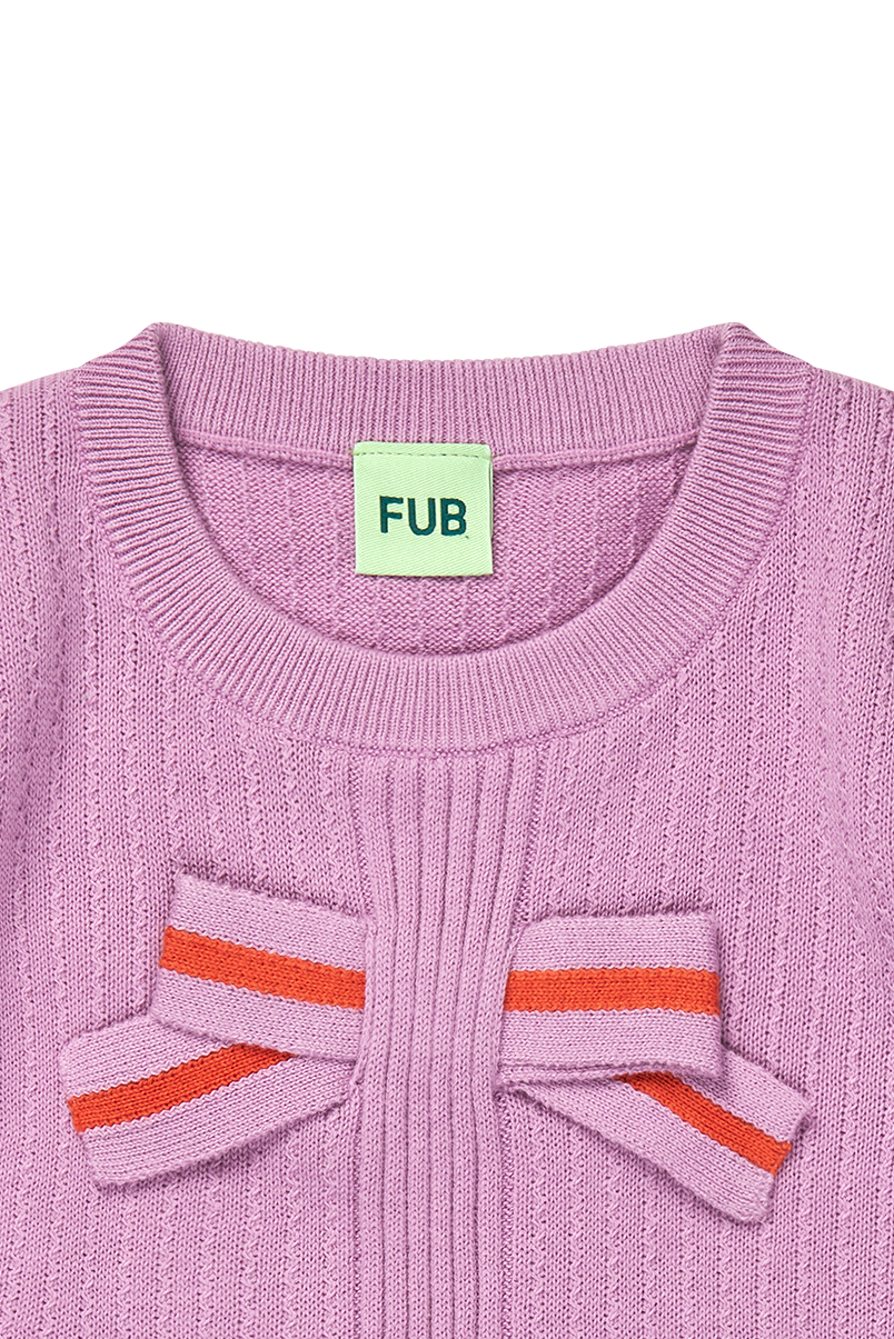 [Fub] Bow Tee - Orchid