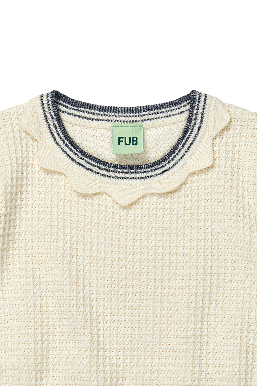 [Fub] Structure Tee - Ecru