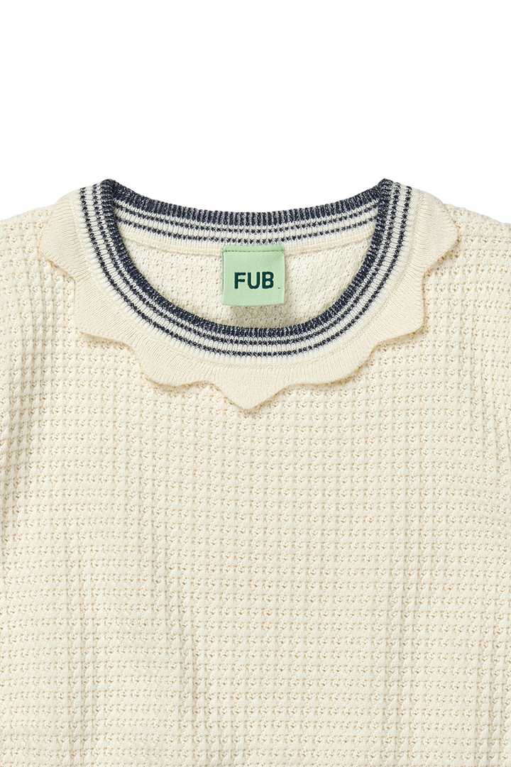 [Fub] Structure Tee - Ecru