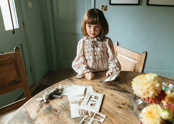 [Lali Kids] Parvati Dress Color -Fall Vine Print