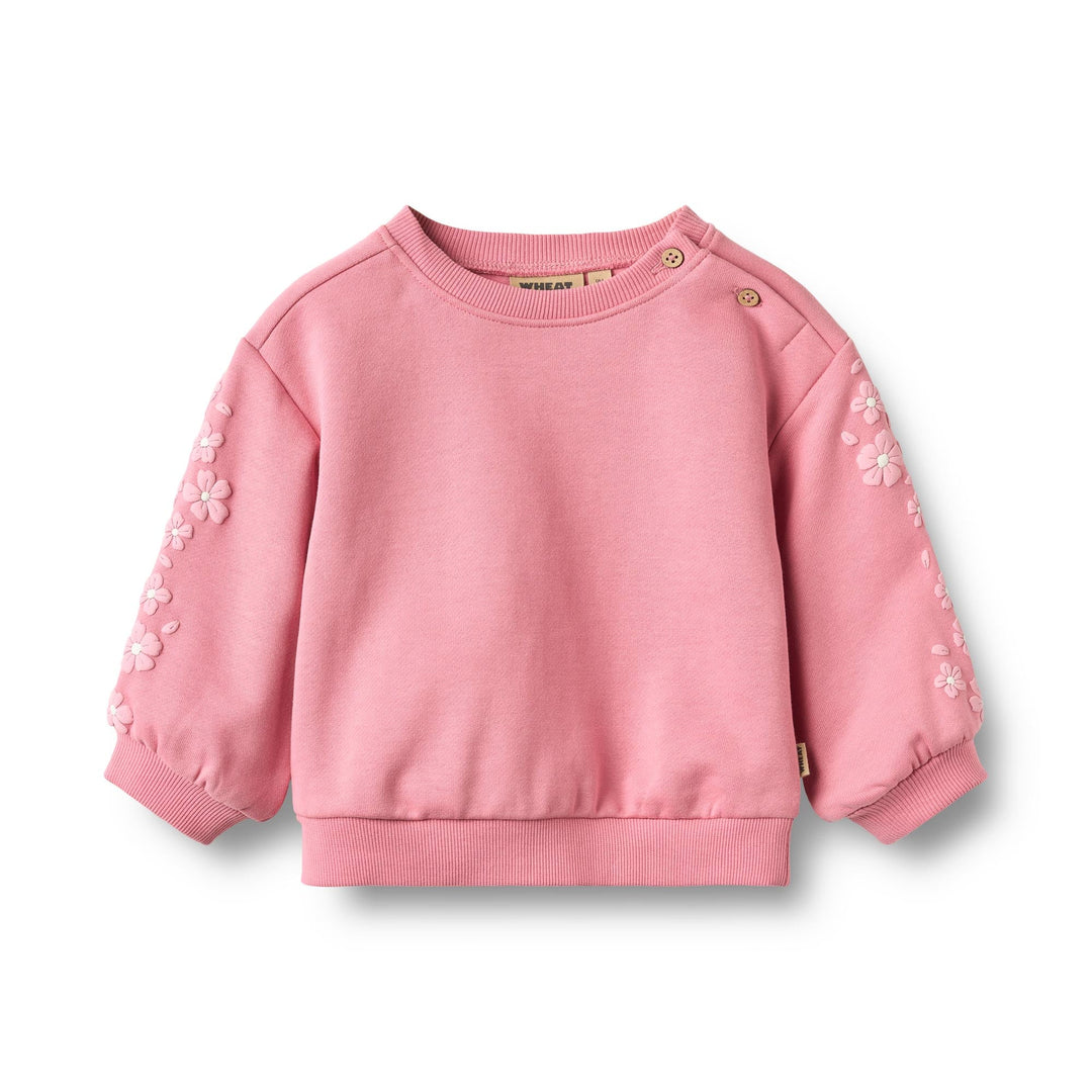 [Wheat]Sweatshirt L/S Eliza - Wild Rose