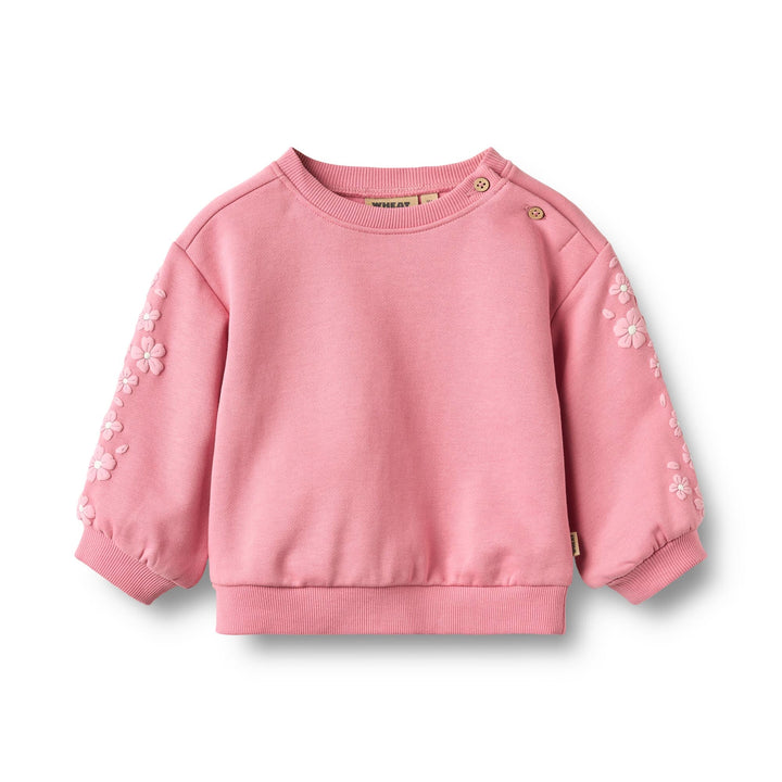 [Wheat]Sweatshirt L/S Eliza - Wild Rose