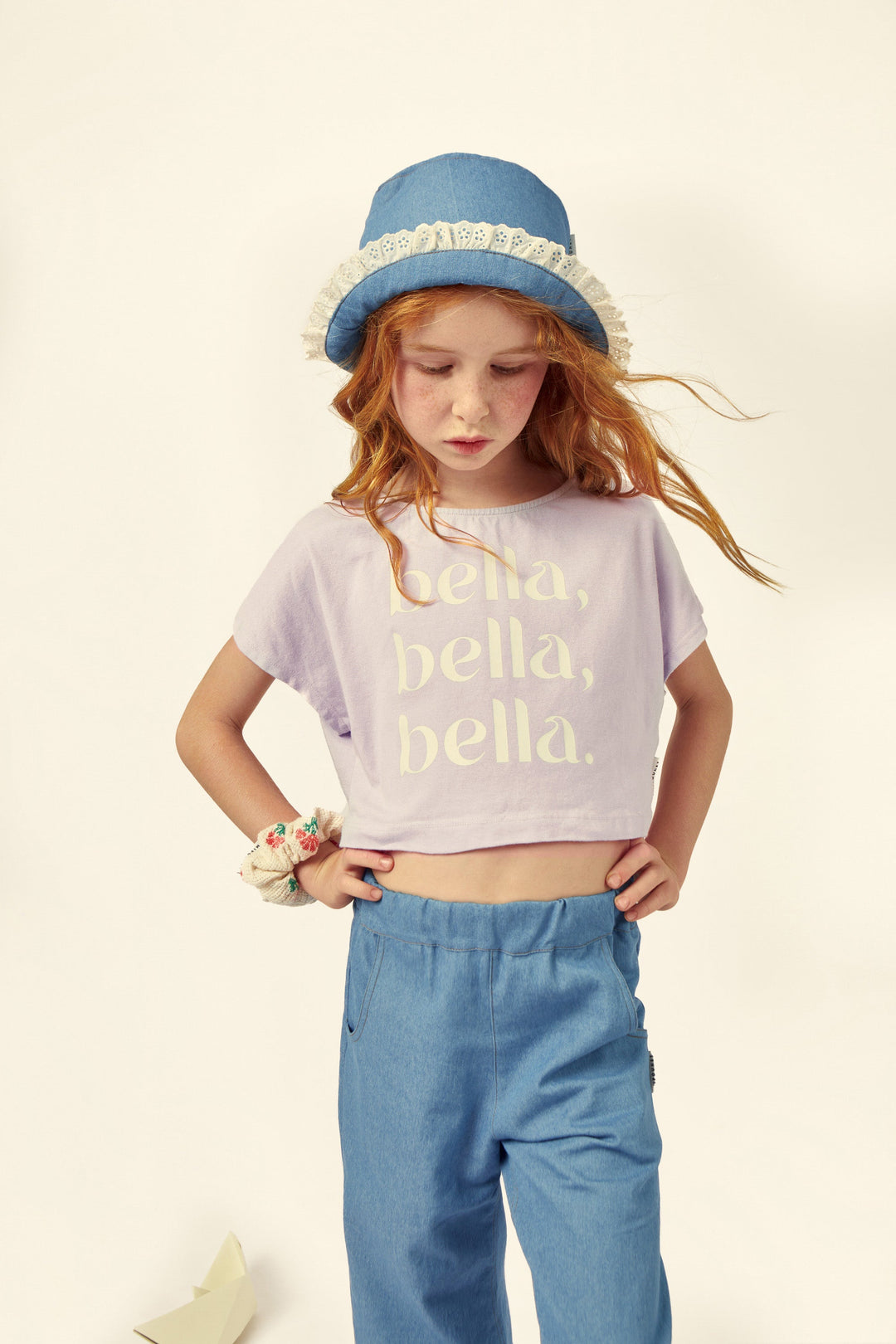 [Mipounet] Aroa Denim Pants - Light Blue