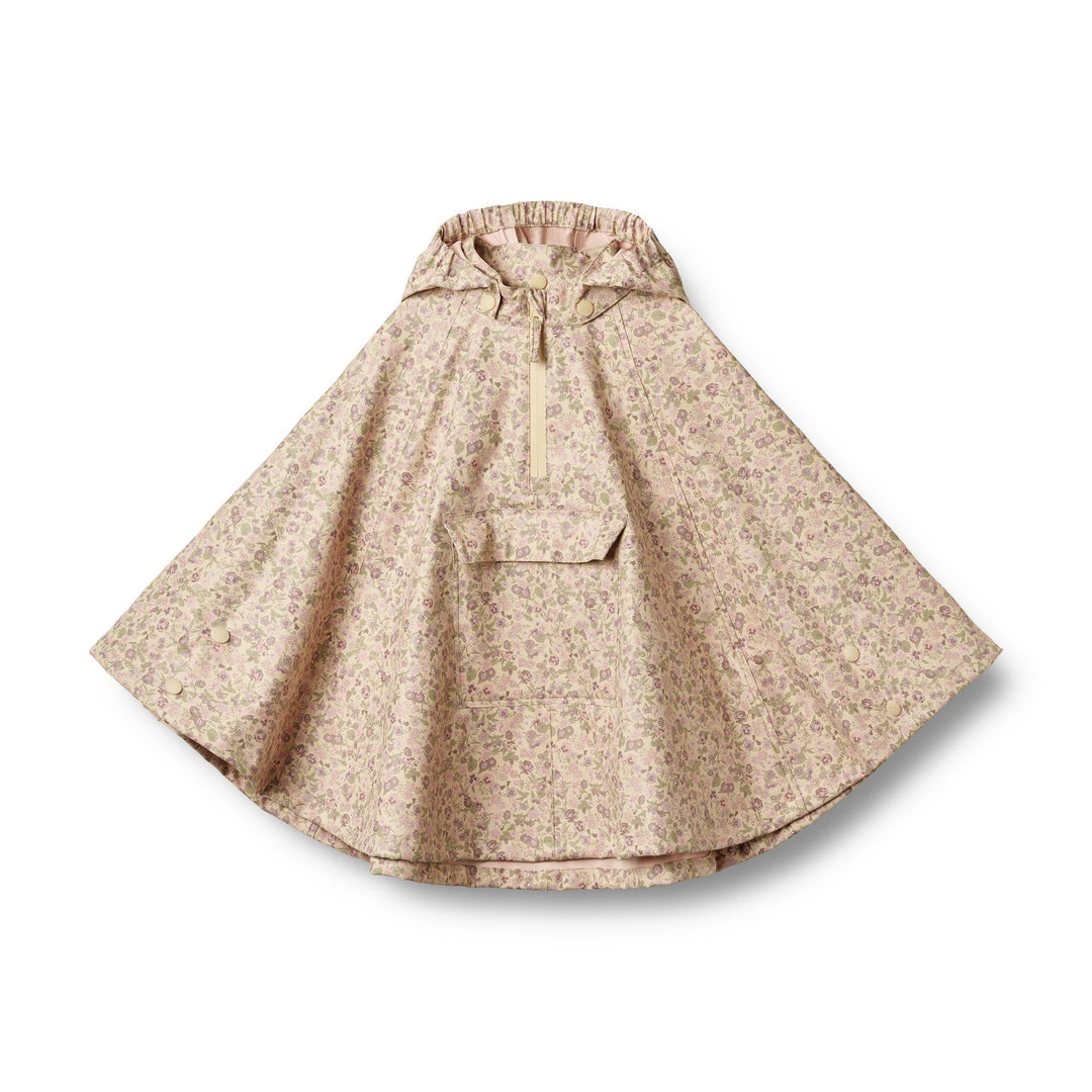 [Wheat] Raincape Drops - Rose Flower Field