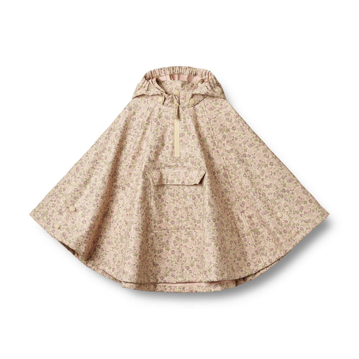 [Wheat] Raincape Drops - Rose Flower Field