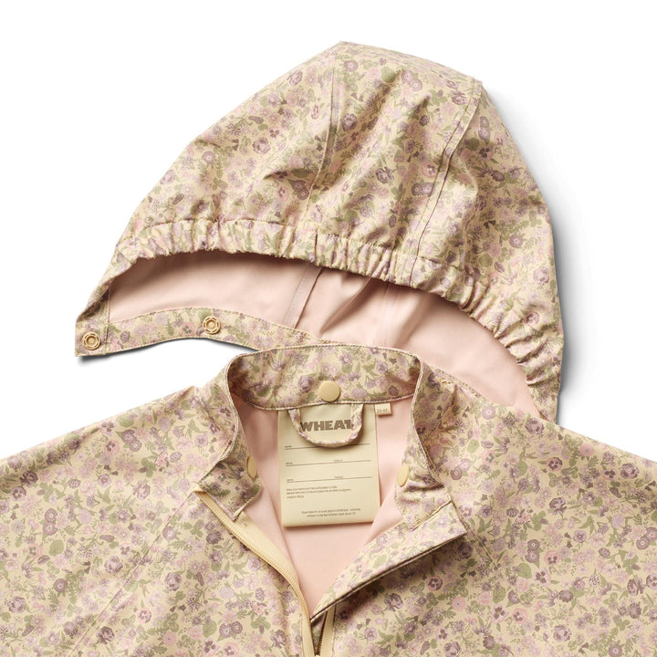[Wheat] Raincape Drops - Rose Flower Field