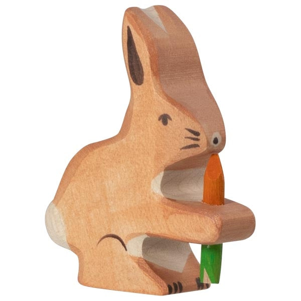 [Holztiger] Holz figures - Hare with Carrot