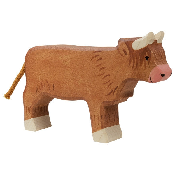 [Holztiger] Holz figures - Higland Cattle,Standing